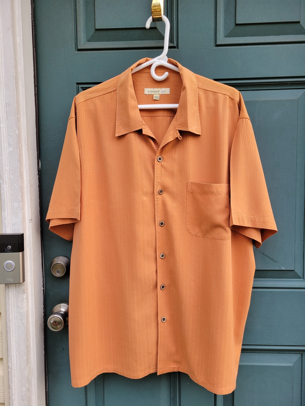 Joseph & Feiss Size XXL Type Regular Style Camp Button-up Collar Camp